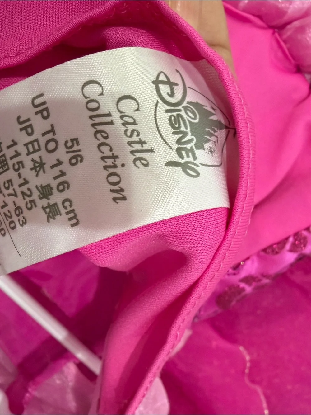 Disney Hot Pink and Light Pink Princess Ball Gown Costume